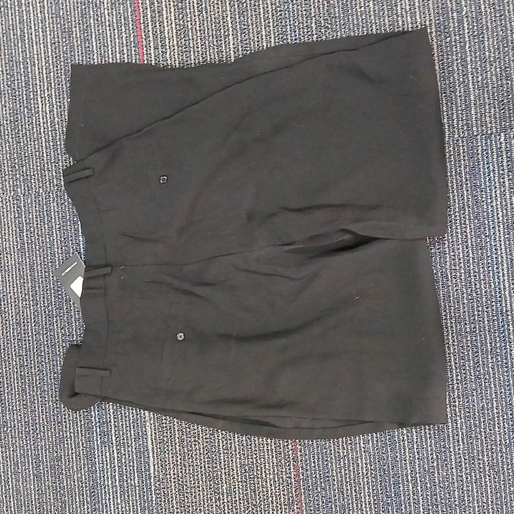Fashion Nova Classic Black Straight Leg Pants Size Lg - Picture 7 of 7
